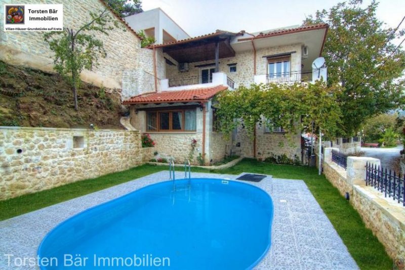 Goulediana Kreta, Gouldiana, vollständig restaurierte Steinvilla 264m² Wfl. prv.Pool 5SZ Haus kaufen